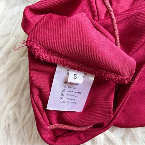 ONLY A FEW LEFT • Erin Maroon Bralette - Picture 7 of 7